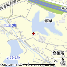 静岡県掛川市高御所1187周辺の地図