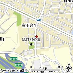 静岡県浜松市中央区有玉台1丁目周辺の地図