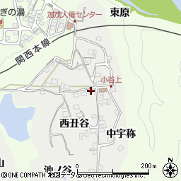 京都府木津川市加茂町大野西丑谷60周辺の地図