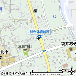 静岡県袋井市久能1703周辺の地図