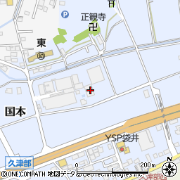 静岡県袋井市国本2388-1周辺の地図