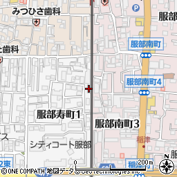 和美荘第３棟周辺の地図
