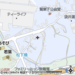 静岡県袋井市鷲巣218周辺の地図