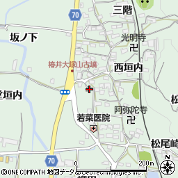 椿井公民館周辺の地図