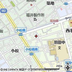 山佐産工株式会社周辺の地図