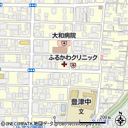 大阪府吹田市垂水町3丁目25-8周辺の地図