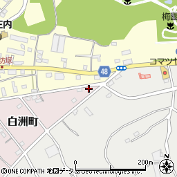 静岡県浜松市中央区白洲町236周辺の地図