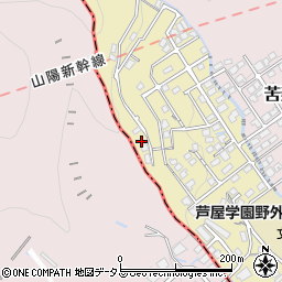 兵庫県西宮市苦楽園四番町16-33周辺の地図