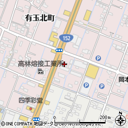 静岡県浜松市中央区有玉北町1749周辺の地図