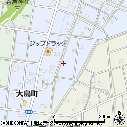 静岡県浜松市中央区大島町379周辺の地図