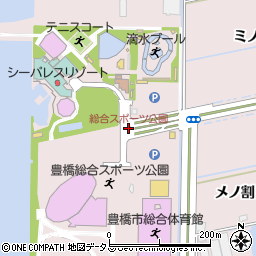 総合スポーツ公園周辺の地図