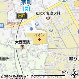 イオン伊賀上野店周辺の地図