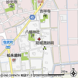 静岡県浜松市中央区貴平町1683周辺の地図