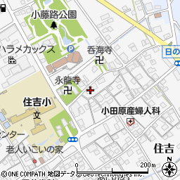 静岡県榛原郡吉田町住吉2158-1周辺の地図