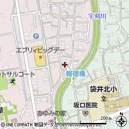 静岡県袋井市堀越968周辺の地図