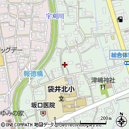 静岡県袋井市久能1804周辺の地図