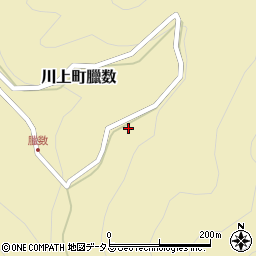 岡山県高梁市川上町臘数927周辺の地図