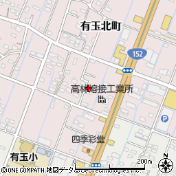 静岡県浜松市中央区有玉北町2212周辺の地図