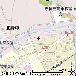 兵庫県赤穂市北野中397-249周辺の地図