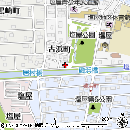 兵庫県赤穂市古浜町88周辺の地図