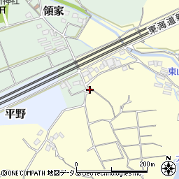 静岡県掛川市高御所233周辺の地図