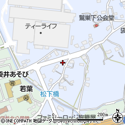 静岡県袋井市鷲巣124周辺の地図