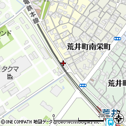 阪神素地株式会社周辺の地図