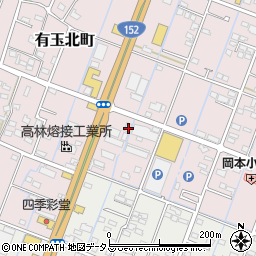 静岡県浜松市中央区有玉北町1754周辺の地図