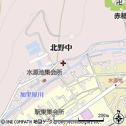 兵庫県赤穂市北野中382-48周辺の地図