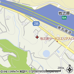 静岡県牧之原市東萩間2308周辺の地図