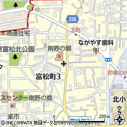 メイプル武庫之荘周辺の地図