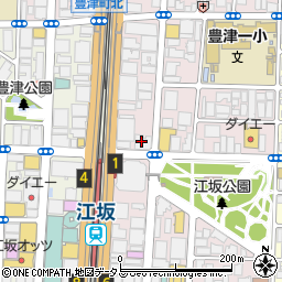 日東ベスト株式会社　大阪支店周辺の地図
