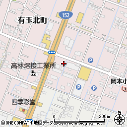 ファミリーマート浜松有玉北店周辺の地図