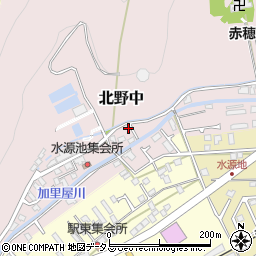 兵庫県赤穂市北野中382-60周辺の地図