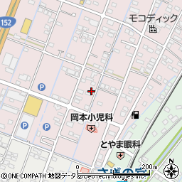 静岡県浜松市中央区有玉北町1628周辺の地図