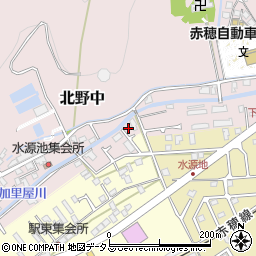 兵庫県赤穂市北野中397-225周辺の地図