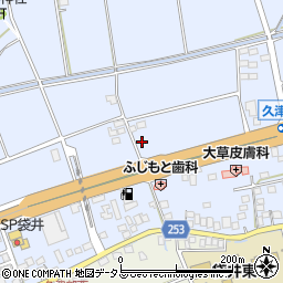 静岡県袋井市国本1961周辺の地図