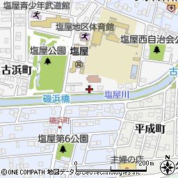 兵庫県赤穂市古浜町52周辺の地図