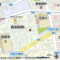愛知県豊橋市西羽田町199周辺の地図