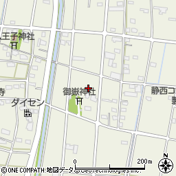 静岡県浜松市中央区豊西町445周辺の地図