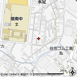 兵庫県加古川市野口町水足530-11周辺の地図