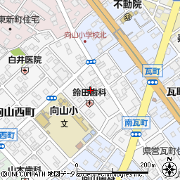 愛知県豊橋市南瓦町145周辺の地図