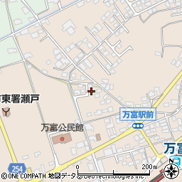 岡山県岡山市東区瀬戸町万富372周辺の地図