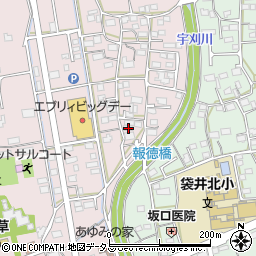 静岡県袋井市堀越1054周辺の地図