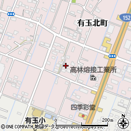 静岡県浜松市中央区有玉北町2209周辺の地図