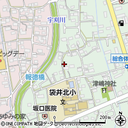静岡県袋井市久能1803周辺の地図