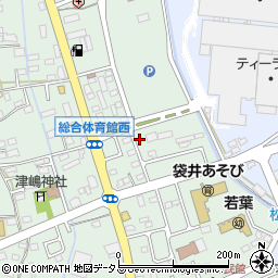 静岡県袋井市久能1713周辺の地図