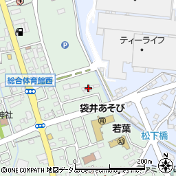 静岡県袋井市久能1718周辺の地図