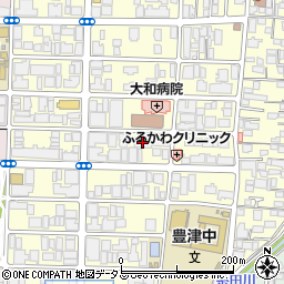 吹田江坂ビル周辺の地図