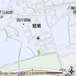 静岡県袋井市鷲巣427周辺の地図